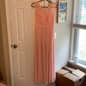 David’s Bridal bride’s maid dress